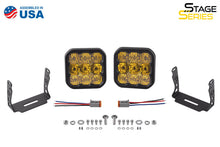 Load image into Gallery viewer, Diode Dynamics SS5 LED Pod Pro - Yellow Spot (Pair) Light Accessories and Wiring Diode Dynamics   
