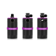Load image into Gallery viewer, Mishimoto Universal Baffled Oil Catch Can - Purple Oil Catch Cans Mishimoto

