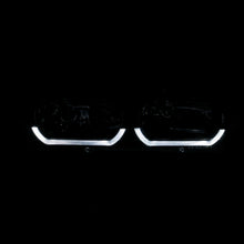 Load image into Gallery viewer, ANZO 1988-1998 Chevrolet C1500 Crystal Headlights Black w/ Low - Brow Headlights ANZO
