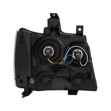 Load image into Gallery viewer, ANZO 2007-2014 Chevrolet Tahoe/Suburban Crystal Headlights Black Headlights ANZO
