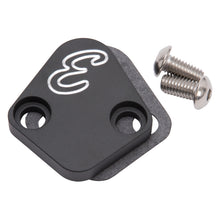 Load image into Gallery viewer, Edelbrock Fuel Pump Block-Off Plate BBC Billet Aluminum Hardware Kits - Other Edelbrock

