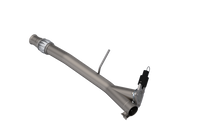 Load image into Gallery viewer, QTP 14-18 Chevrolet Silverado 1500 4.8L/5.3L EC/CC Standard Bed 3in 304SS Aggressor Cutout Mid Pipe Exhaust Cutouts QTP
