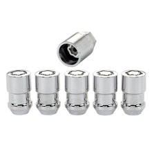 Load image into Gallery viewer, McGard Wheel Lock Nut Set - 5pk. (Cone Seat) 7/16-20 / 3/4 Hex / 1.46in. Length - Chrome Lug Nuts McGard
