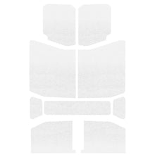 Load image into Gallery viewer, DEI 18-23 Jeep Wrangler JL 4-Door Boom Mat Headliner - 9 Piece - White Hard Top Accessories DEI
