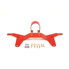 Load image into Gallery viewer, BMR 05-14 S197 Mustang Rear Tunnel Brace w/ Rear Driveshaft Safety Loop - Red Chassis Bracing BMR Suspension
