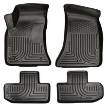 Load image into Gallery viewer, Husky Liners 11-12 Dodge Challenger WeatherBeater Combo Black Floor Liners Floor Mats - Rubber Husky Liners
