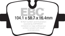 Load image into Gallery viewer, EBC 13+ Jaguar F-Type (Cast Iron Rotors Only) 3.0 Supercharged (340) Redstuff Rear Brake Pads Brake Pads - Performance EBC   
