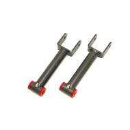 BMR 91-96 B-Body Non-Adj. Upper Control Arms STD. Length (Polyurethane) - Black Hammertone Control Arms BMR Suspension