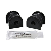 Load image into Gallery viewer, Energy Suspension 01-05 Honda Civic/CRX Black 12mm Rear Sway Bar Bushings Bushing Kits Energy Suspension
