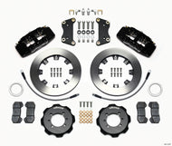 Wilwood Dynapro 6 Front Hat Kit 12.19in 2012 Fiat 500 w/ Lines Big Brake Kits Wilwood