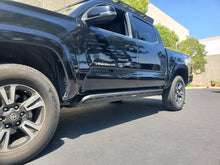 Load image into Gallery viewer, Go Rhino 18-23 Toyota Tacoma 4Door Frame Mount Sliders - Textured Black Frame Sliders Go Rhino
