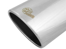 Load image into Gallery viewer, aFe Universal Bolt On Exhaust Tip Polished 5in Inlet x 6in Outlet x 12in Long Catback aFe
