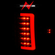 Load image into Gallery viewer, ANZO 2007-2013 GMC Sierra LED Tail Lights w/ Light Bar Black Housing Smoke Lens Tail Lights ANZO
