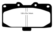 Load image into Gallery viewer, EBC 89-95 Nissan Skyline (R32) 2.6 Twin Turbo GT-R Bluestuff Front Brake Pads Brake Pads - Racing EBC   
