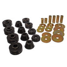 Load image into Gallery viewer, Energy Suspension 73-80 GM 1/2 Ton C-10/C1500 Pick Up 2WD Black Body (Cab) Mount Set Bushing Kits Energy Suspension
