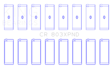 Load image into Gallery viewer, King Chevrolet SBC 265ci/283ci/327ci Performance Rod Bearing Set Bearings King Engine Bearings
