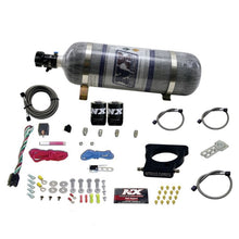 Load image into Gallery viewer, Nitrous Express GM LS 78mm 3-Bolt Nitrous Plate Kit (50-350HP) w/12lb Composite Bottle Nitrous Systems Nitrous Express

