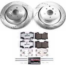 Load image into Gallery viewer, Power Stop 09-13 Infiniti FX50 Rear Z26 Street Warrior Brake Kit Brake Kits - Performance D&amp;S PowerStop   
