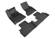 3D Maxpider 17-18 Maserati Levante Kagu Floor Mat- Black R1 R2 Floor Mats - Rubber 3D MAXpider   