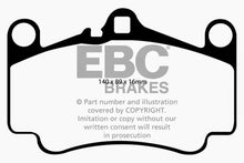 Load image into Gallery viewer, EBC 03-05 Porsche 911 (996) (Cast Iron Rotor only) 3.6 Carrera 4S Redstuff Front Brake Pads Brake Pads - Performance EBC   
