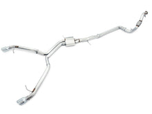 Load image into Gallery viewer, AWE Tuning Audi B9 A4 Track Edition Exhaust Dual Outlet - Chrome Silver Tips (Includes DP) Catback AWE Tuning   
