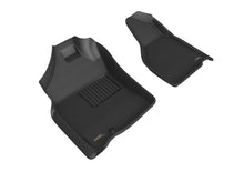 Load image into Gallery viewer, 3D MAXpider 2009-2012 Dodge Ram 1500 Regular Cab Kagu 1st Row Floormat - Black Floor Mats - Rubber 3D MAXpider   
