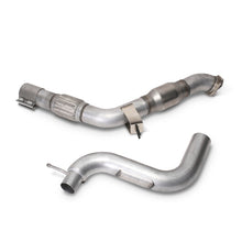Load image into Gallery viewer, BBK 2015-16 Ford Mustang 3 Ecoboost Down Pipe With Cats Downpipes BBK
