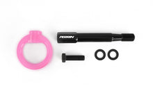 Load image into Gallery viewer, Perrin 15-19 Subaru WRX/STI Tow Hook Kit (Rear) - Hyper Pink Tow Hooks Perrin Performance   
