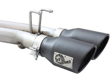 Load image into Gallery viewer, aFe Rebel Series Cat-Back 2.5in Dual Center Exit SS Exhaust w/ Black Tips 07-14 Jeep Wrangler V6 Catback aFe

