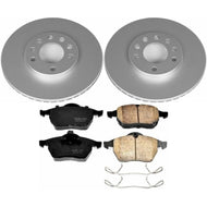 Power Stop 97-98 Saab 900 Front Z23 Evolution Sport Coated Brake Kit Brake Kits - Performance D&S PowerStop   