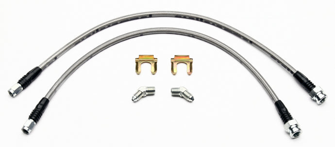 Wilwood Flexline Kit 97-04 Corvette w/ SL4 Rear Caliper Brake Line Kits Wilwood