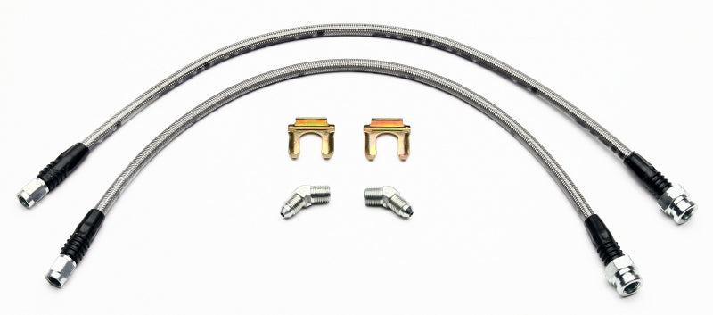 Wilwood Flexline Kit 97-04 Corvette w/ SL4 Rear Caliper Brake Line Kits Wilwood