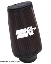 Load image into Gallery viewer, K&amp;N Filter Wrap Drycharger Oval Tapered Black - 3.25in Base I/S Width x 2.5in Top I/S Width x 7in H Pre-Filters K&amp;N Engineering   
