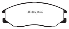 Load image into Gallery viewer, EBC 08-10 Kia Sorento 3.3 Greenstuff Front Brake Pads Brake Pads - Performance EBC   
