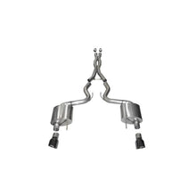 Load image into Gallery viewer, Corsa 2015-2017 Ford Mustang GT Fastback 5.0 3in Xtreme Cat Back Exhaust w/ Dual Black 4.5in Tips Catback CORSA Performance
