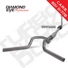 Load image into Gallery viewer, Diamond Eye KIT 4in TB DUAL SS: 94-97 FORD 7.3L F250/F350 PWRSTROKE NFS W/ CARB EQUIV STDS Turbo Back Diamond Eye Performance
