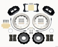 Wilwood Narrow Superlite 6R Front Hat Kit 13.06in 2008-up Hyundai Genesis Coupe w/Lines Big Brake Kits Wilwood