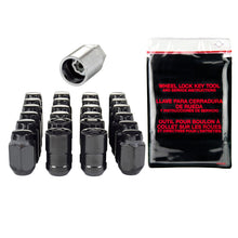 Load image into Gallery viewer, McGard 6 Lug Hex Install Kit w/Locks (Cone Seat Nut) 1/2-20 / 13/16 Hex / 1.5in. Length - Black Lug Nuts McGard
