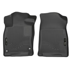 Load image into Gallery viewer, Husky Liners 16-18 Honda Civic X-Act Contour Black Front Floor Liners Floor Mats - Rubber Husky Liners
