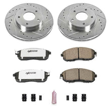 Load image into Gallery viewer, Power Stop 99-01 Nissan Maxima Front Z26 Street Warrior Brake Kit Brake Kits - Performance D&amp;S PowerStop   
