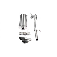 Corsa 2011-2014 Cadillac Escalade 6.2L V8 3in Cat-Back Single Side w Twin 4in Black Pro-Series Tips Catback CORSA Performance