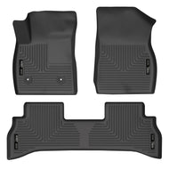 Husky Liners 21-22 Buick Encore GX (RWD) WeatherBeater Front & 2nd Seat Floor Liners - Black Floor Mats - Rubber Husky Liners