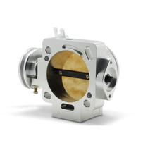 Load image into Gallery viewer, BLOX Racing 70mm Billet Throttle Body - Anodized Silver Throttle Bodies BLOX Racing
