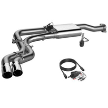 Load image into Gallery viewer, QTP 15-18 Ford F-150 CC/EC Standard Bed 304SS Screamer Cat-Back Exhaust w/3in Tips Catback QTP
