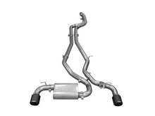 Load image into Gallery viewer, MBRP 2020+ Toyota Supra 3.0L 3in Catback Dual Rear Carbon Fiber Tips - T304 Catback MBRP
