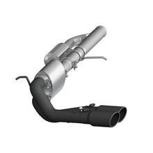 Load image into Gallery viewer, MBRP 09+ Chevrolet Silverado 1500 3in Cat Back Pre-Axle Dual Outlet w/ 4in Tip - Black Catback MBRP

