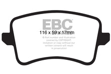 Load image into Gallery viewer, EBC 09-11 Audi A4 2.0 Turbo Redstuff Rear Brake Pads Brake Pads - Performance EBC   
