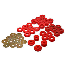 Load image into Gallery viewer, Energy Suspension Chevrolet 4 door Red Body Mounts (Recommended for Police/Taxi/Race) Bushing Kits Energy Suspension
