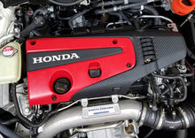 Load image into Gallery viewer, J&amp;L 17-21 Honda Civic Type R Passenger Side Oil Separator 3.0 - Black Anodized Oil Separators J&amp;L
