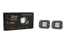 Load image into Gallery viewer, Diode Dynamics Stage Series C1 LED Pod - White SAE Fog Flush ABL (Pair) Light Accessories and Wiring Diode Dynamics   
